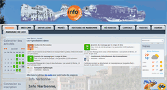 Desktop Screenshot of info-narbonne.com
